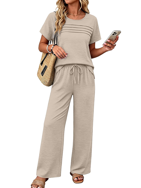 New Arrivals🔥Women’s Summer Linen Look 2-Piece Outfit