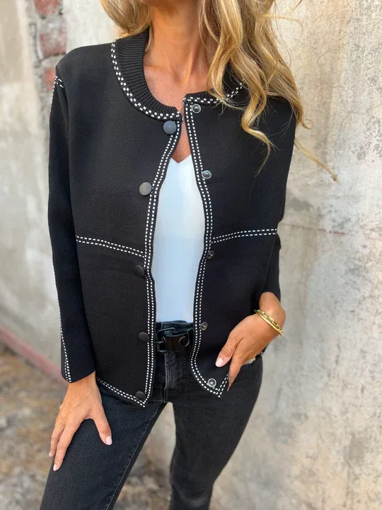 NEW🔥 2025 Women's Fashion Minimalist Line Jacket