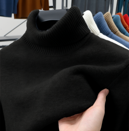 🔥Christmas Sale 50%🔥 - Men's Pullover Turtleneck Cashmere Sweater