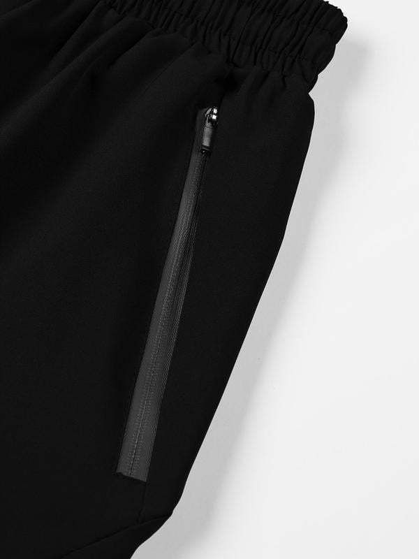 💥HOT SALE 50% OFF💥Men's Letter Print Drawstring Waist Shorts