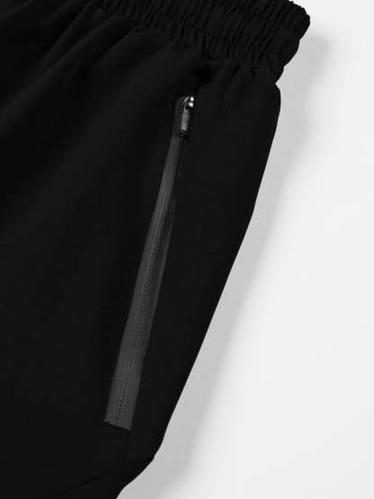 💥HOT SALE 50% OFF💥Men's Letter Print Drawstring Waist Shorts