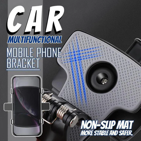 🚗 Universal car phone holder with 360° rotation