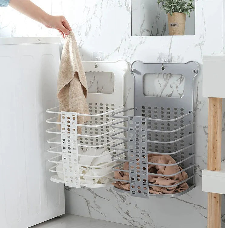 Foldable Hanging Laundry Basket