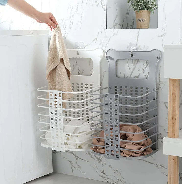 Foldable Hanging Laundry Basket