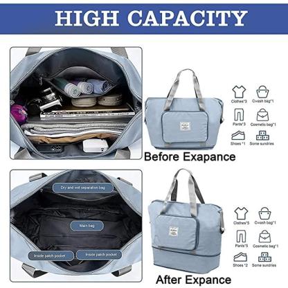 Foldable Waterproof Travel Duffle Bag