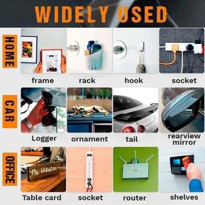 Glue Residue-Free Multifunctional Cut-Free Portable Double Sided Adhesive Tape(60 PCS)🎁