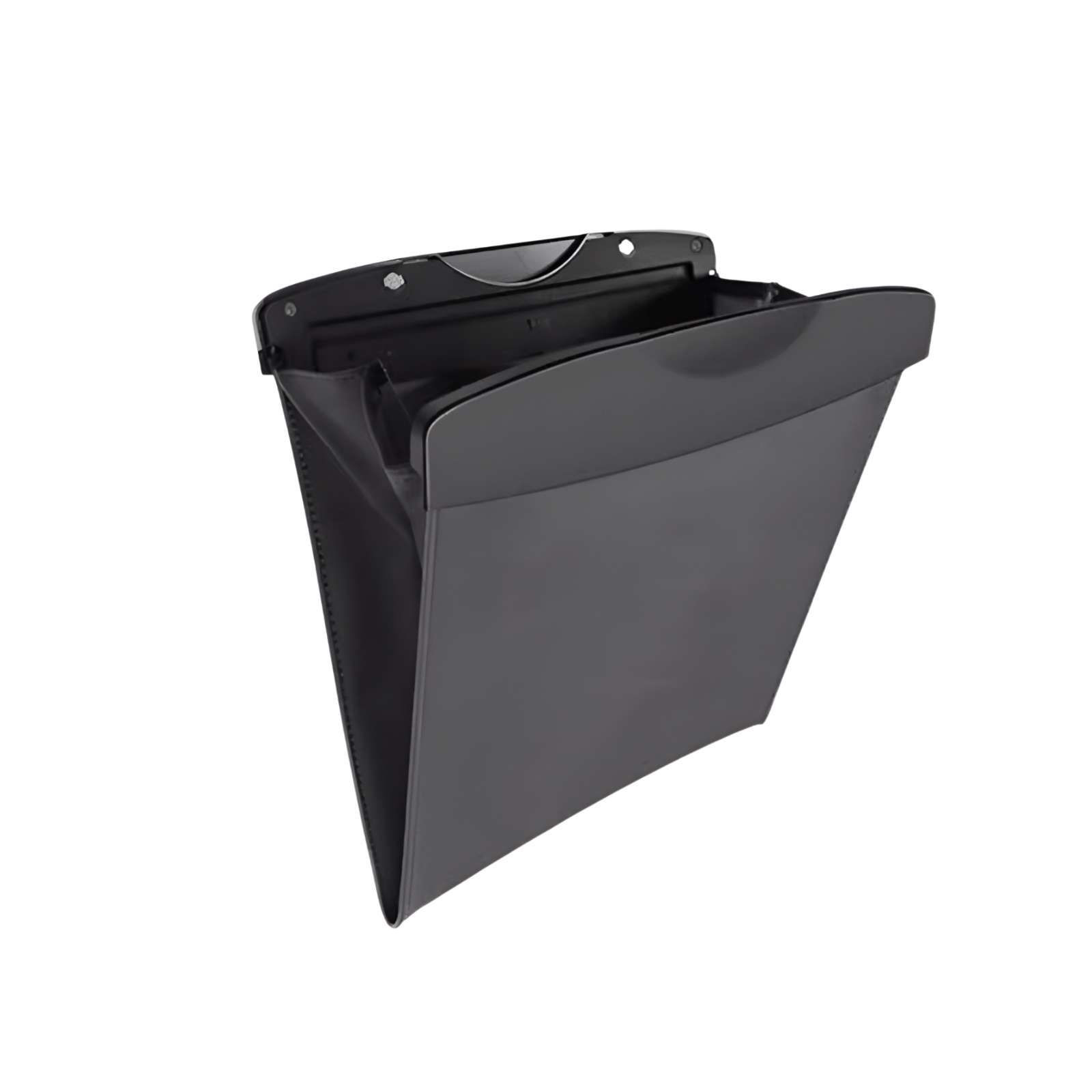 Multifunctional leather seat back storage bag, hanging garbage bag