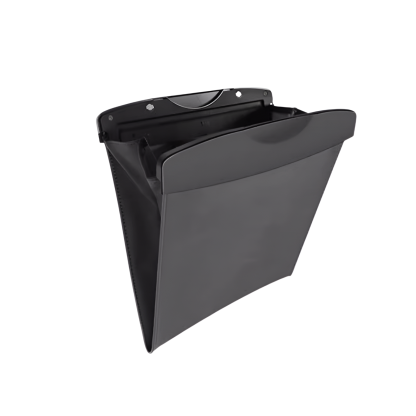 Multifunctional leather seat back storage bag, hanging garbage bag