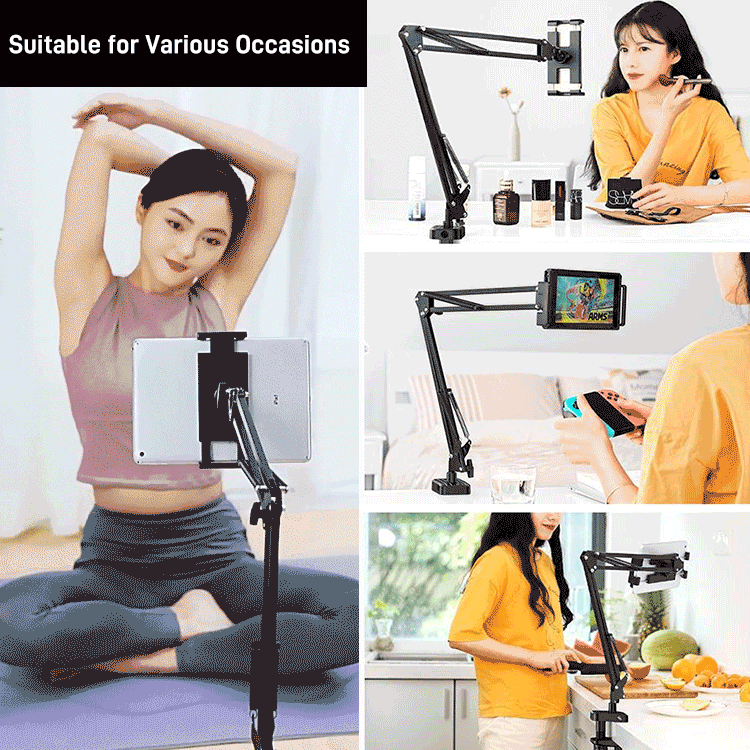 [Lazy People Bedside Phone Holder] Cantilever Folding Stand