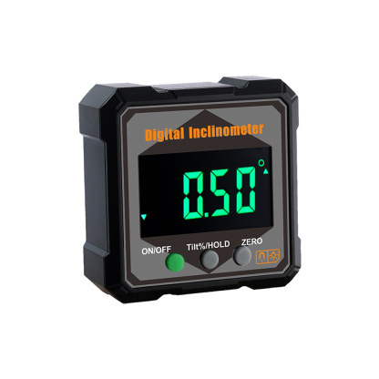 Strong magnetic digital display level angle measuring instrument