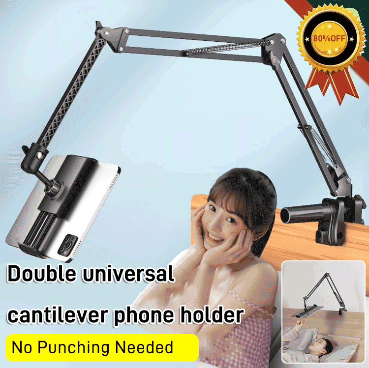 [Lazy People Bedside Phone Holder] Cantilever Folding Stand