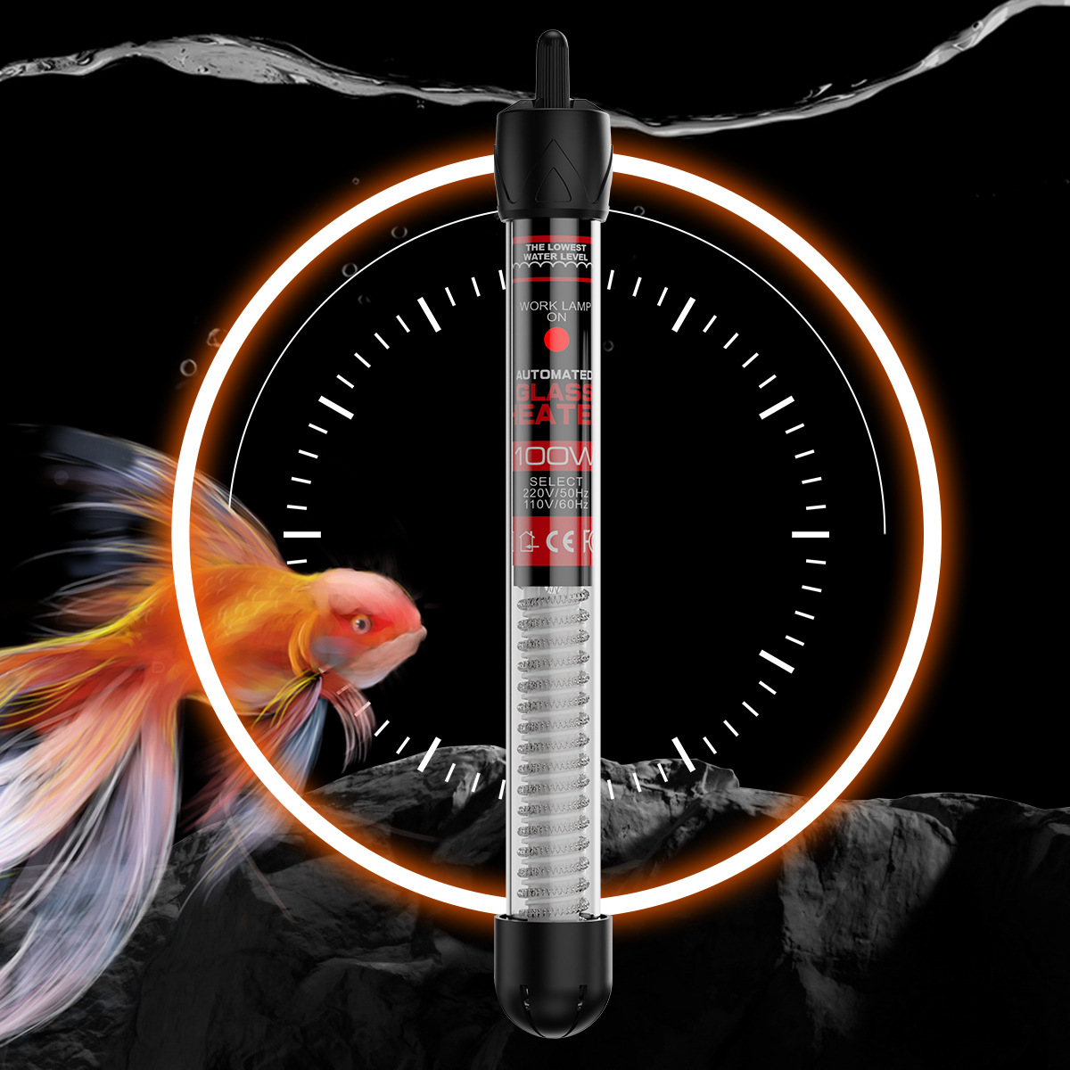 The aquarium fish thermostat