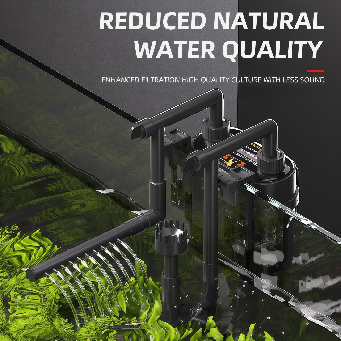 Wall-Mounted Aquarium Filter