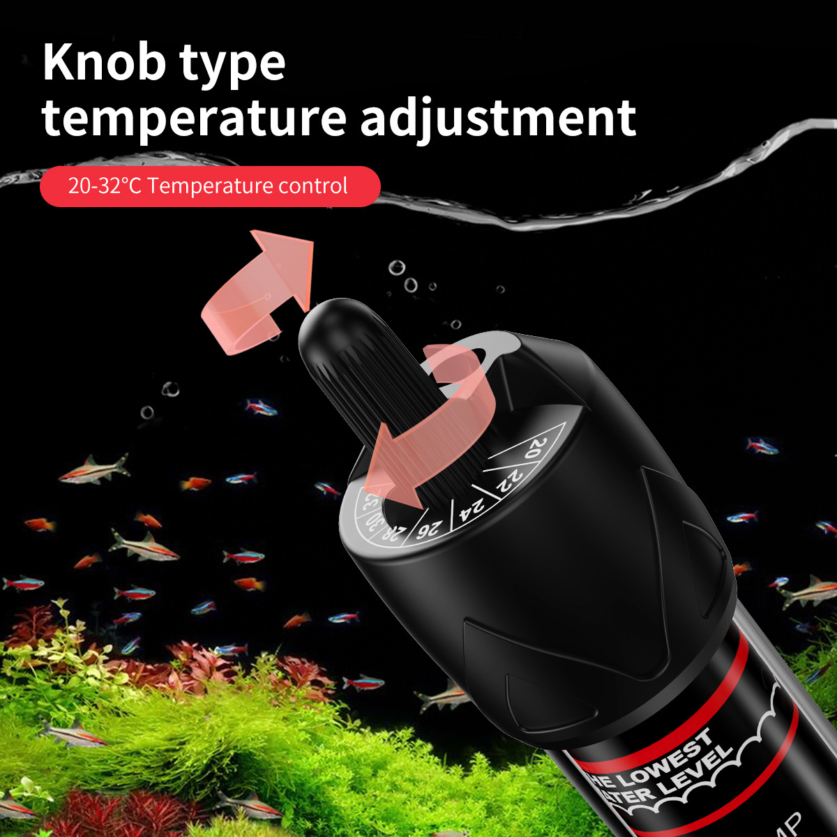The aquarium fish thermostat