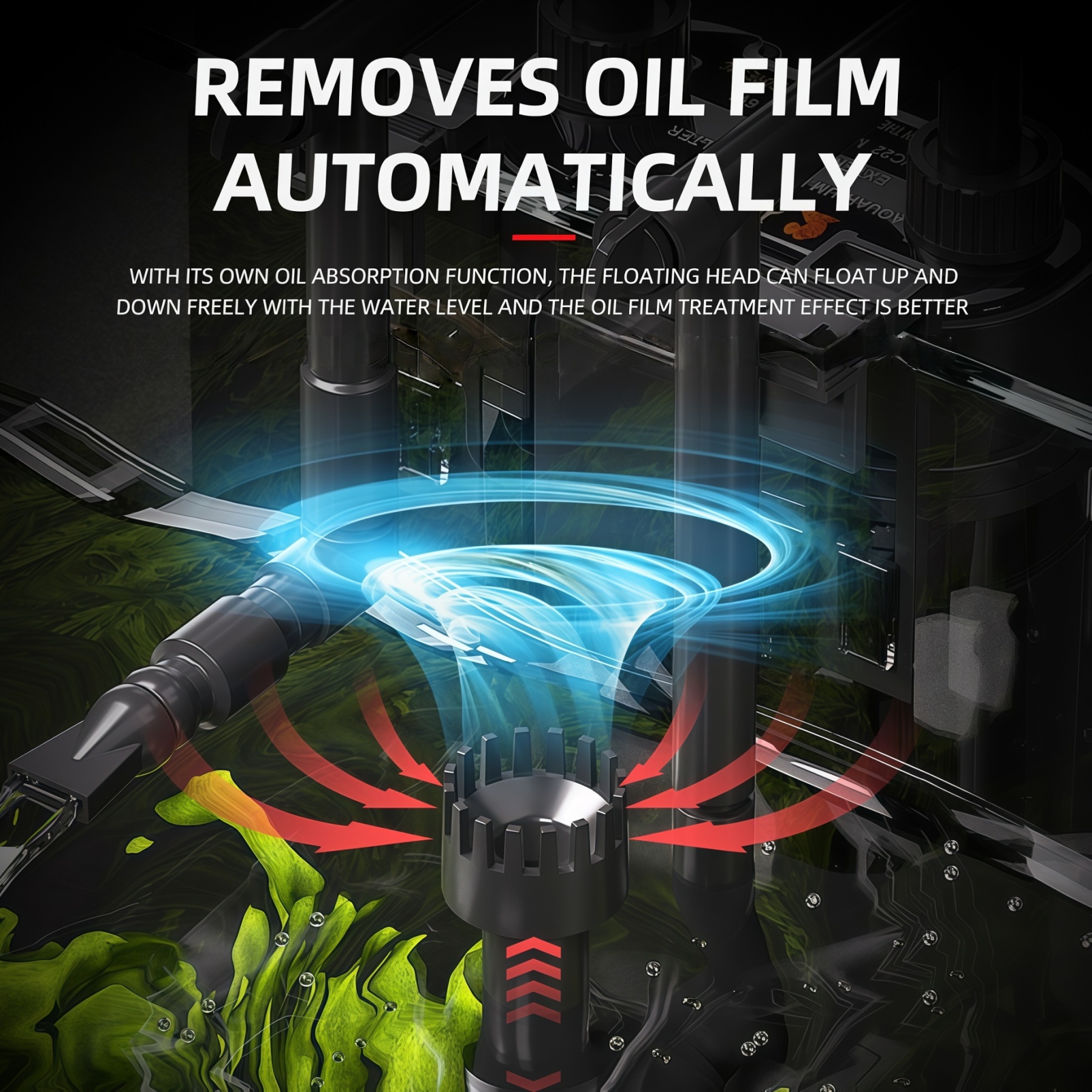 Wall-Mounted Aquarium Filter