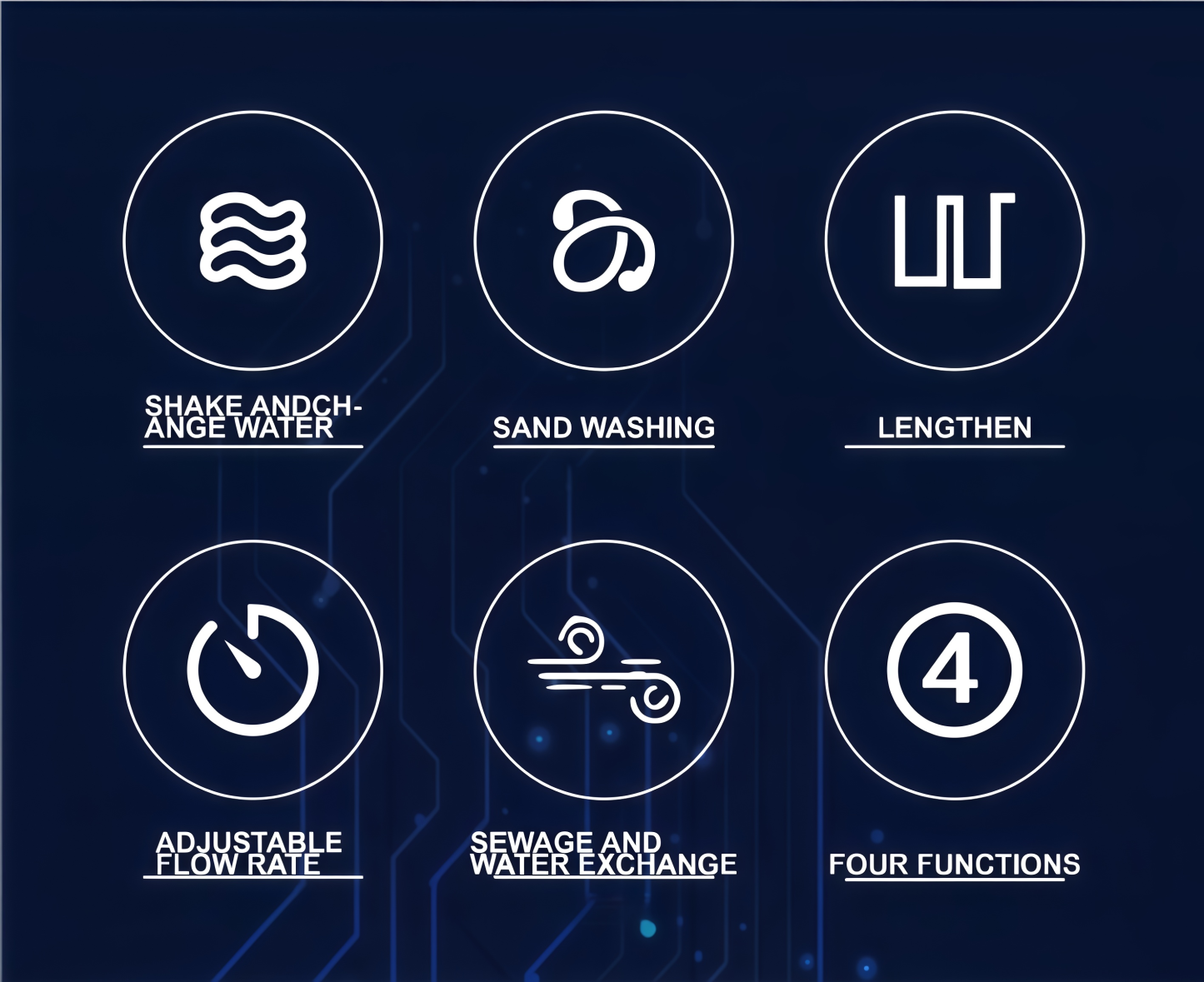 Multi-Function Aquarium Air Water Changer