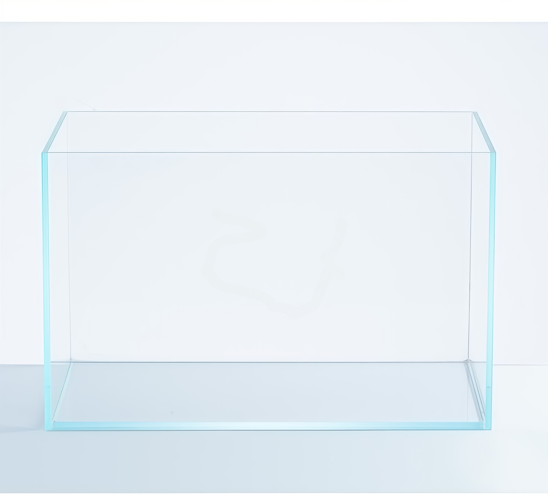 TrueClear Ultra-clear glass cube frameless fish tank