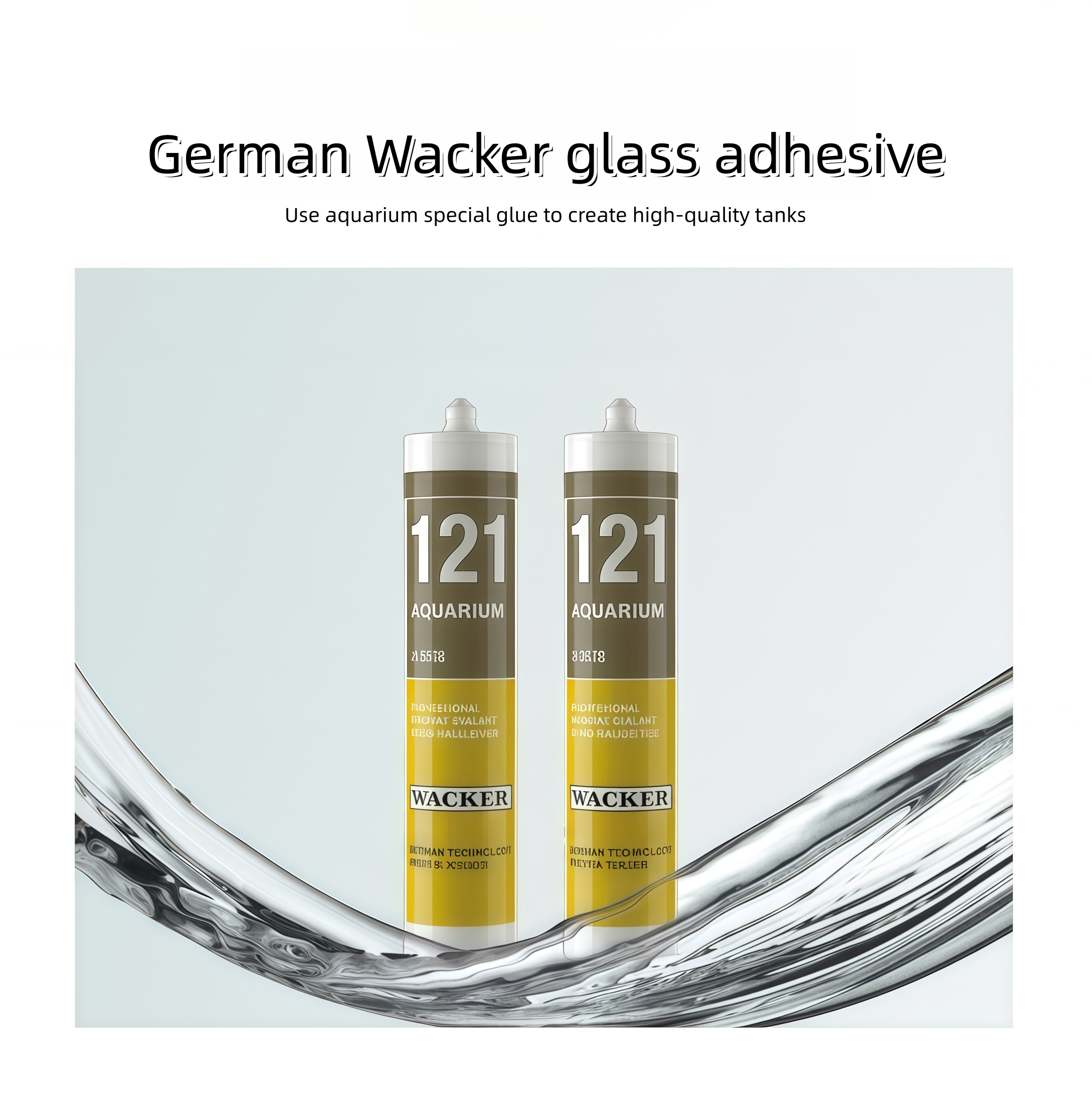 TrueClear Ultra-clear glass cube frameless fish tank