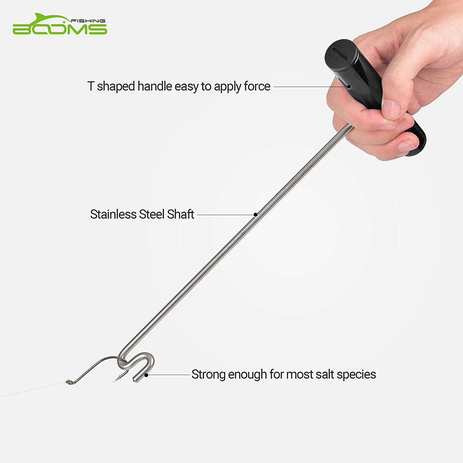 R08 Hook Remover Saltwater Pull and Push Dehooker Shark