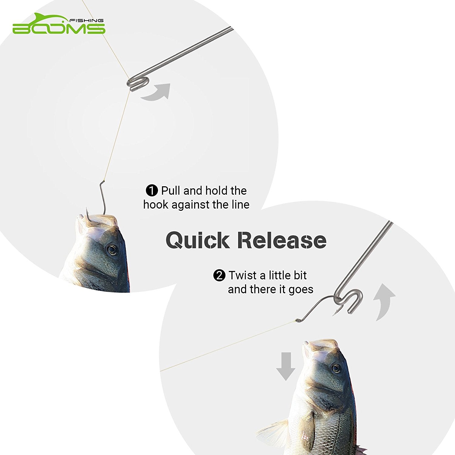 R08 Hook Remover Saltwater Pull and Push Dehooker Shark