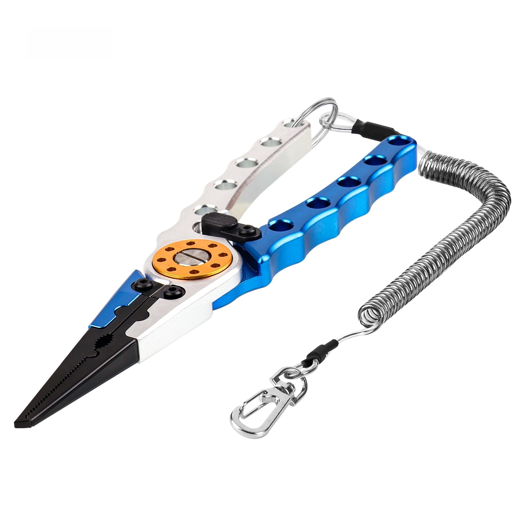 X01 Aluminum Fishing Pliers with Lanyard and Sheath