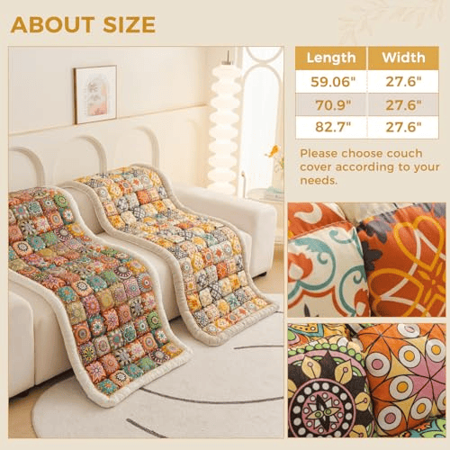 Bohemian cotton sofa cushions