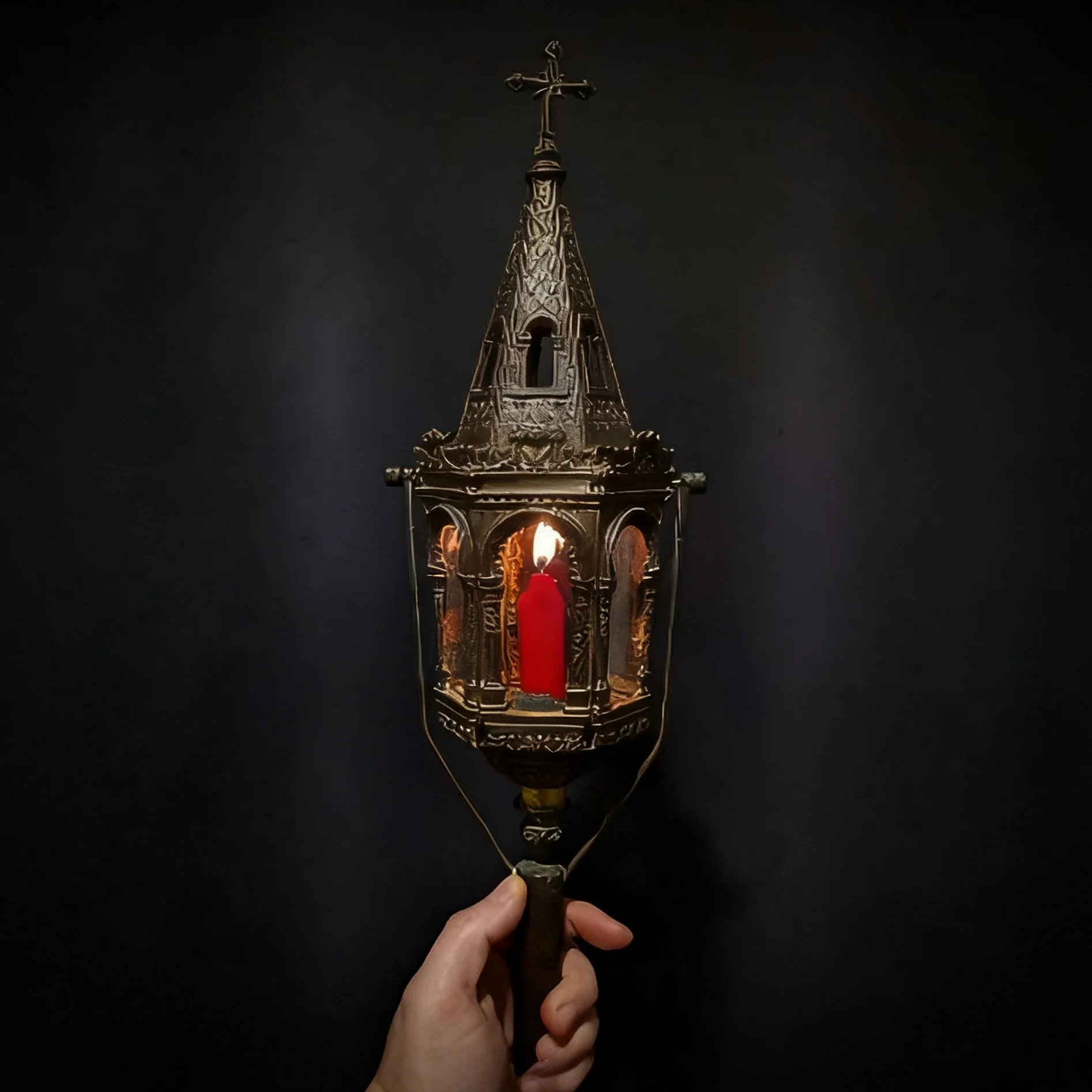 🔥Last Day 50% OFF - 🖤Antique Gothic Candle Lantern