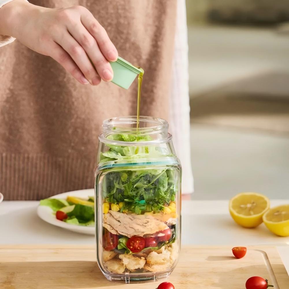 Portable Salad Pod – Keep Your Salad Fresh & Crisp On The Go