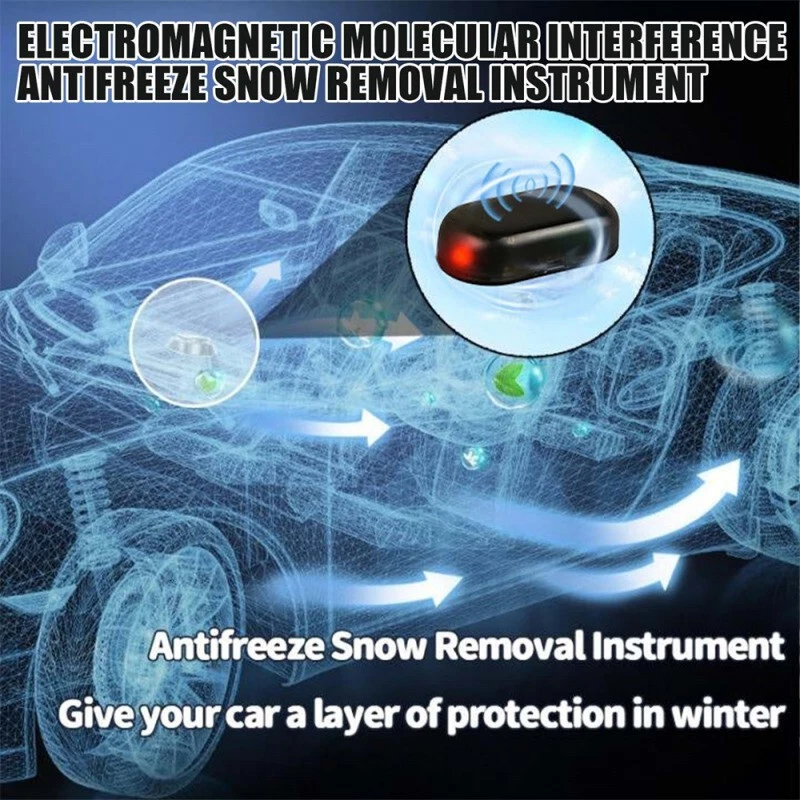 Car Electromagnetic Molecular Interference Antifreeze Snow Removal Instrument