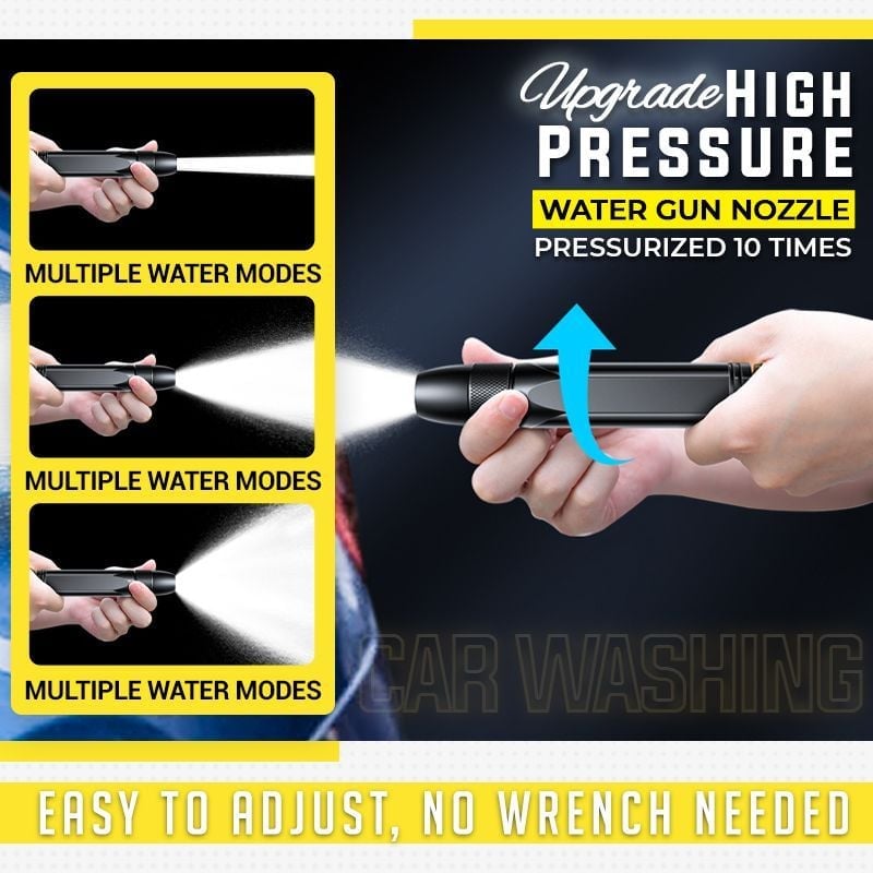 🚿New arrival 40% OFF!💧 High-Pressure Water Gun – Car Wash, Garden, 10x Pressure, Multi-Mode ⚡