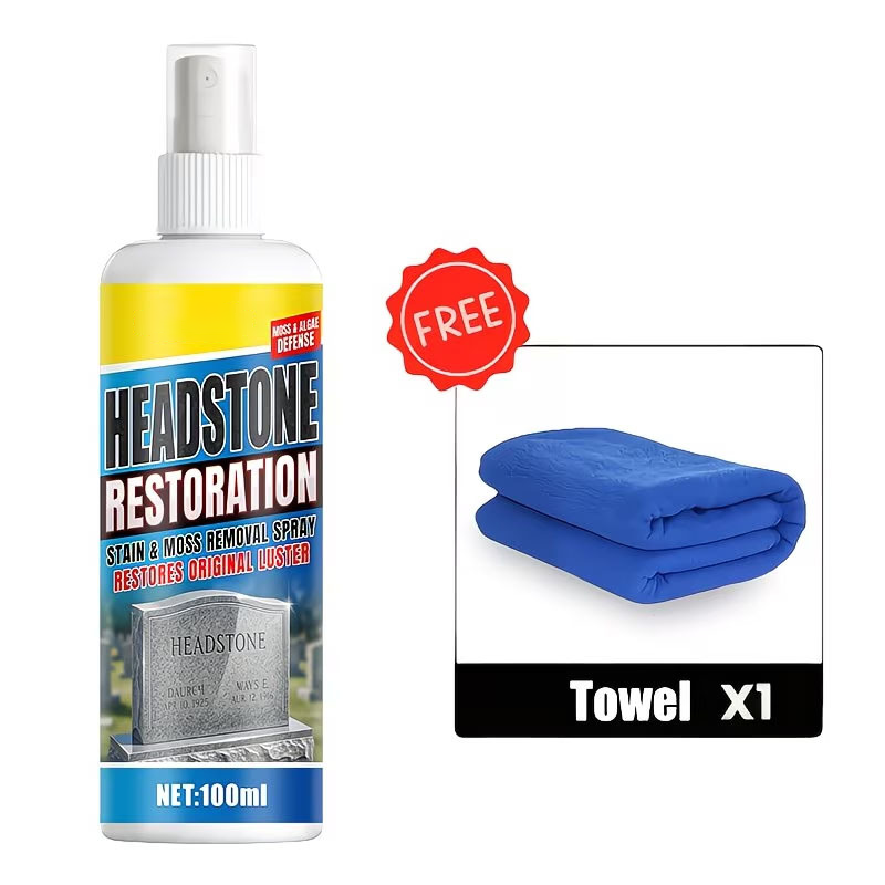 ⏰🎁Headstone Restoration & Cleaning Spray