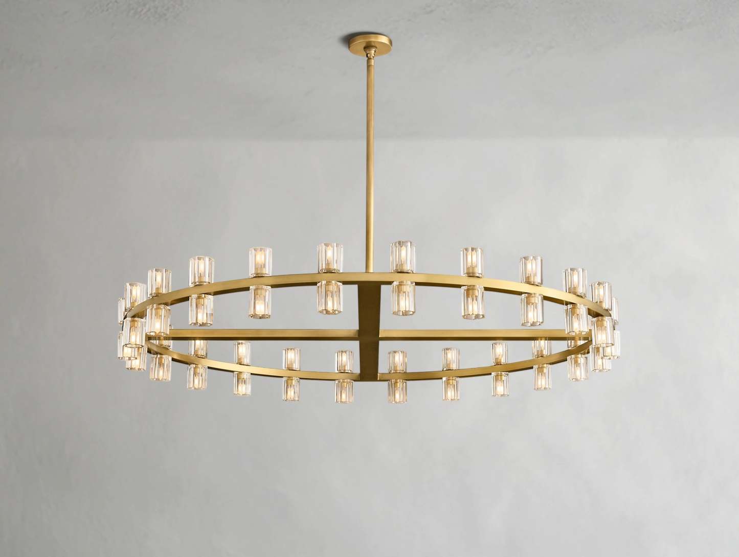 Arcachon LED Round Crystal Chandelier 36" 48" 60"