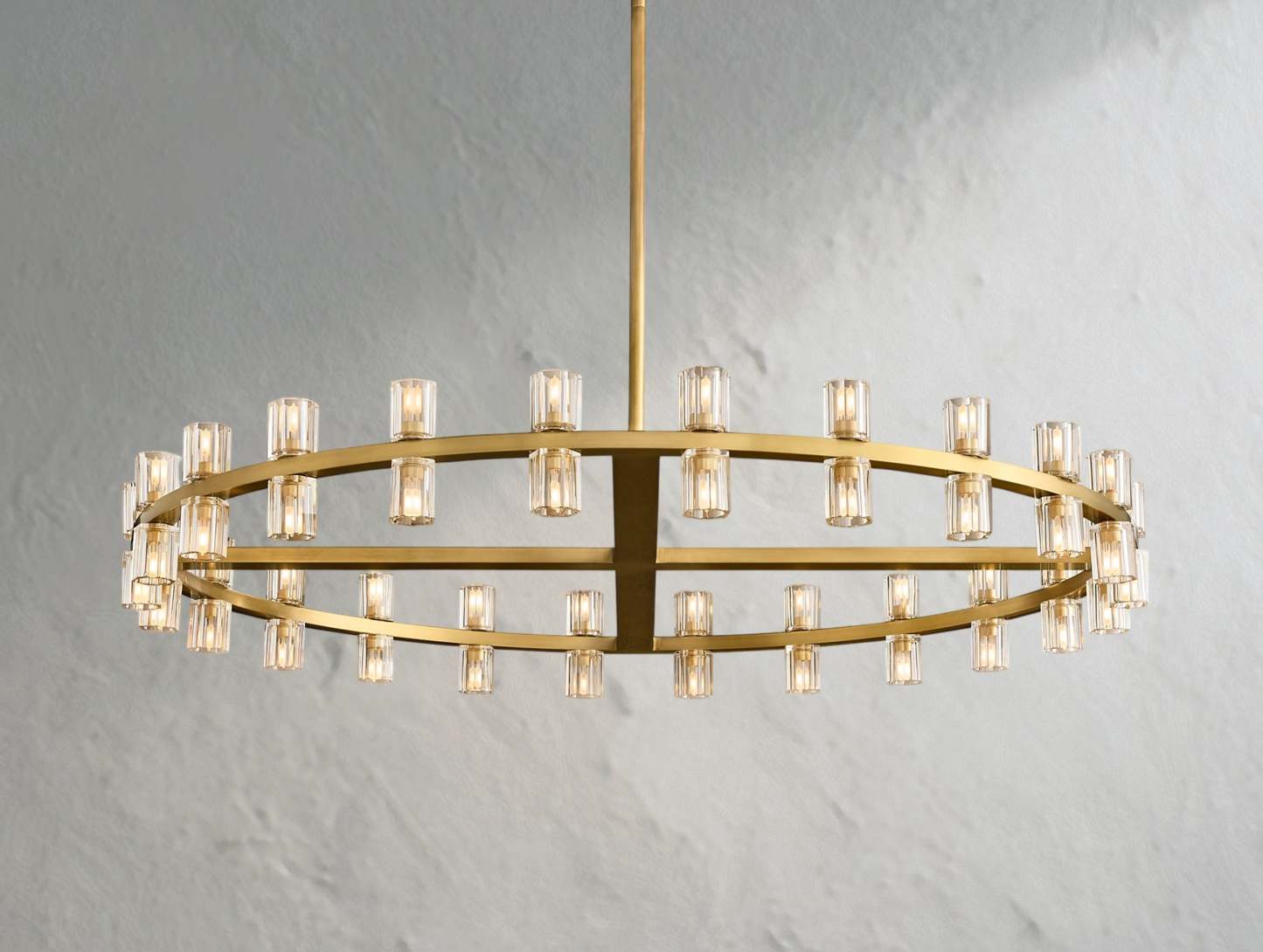 Arcachon LED Round Crystal Chandelier 36" 48" 60"