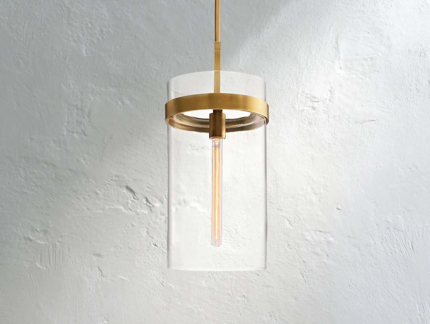 Ravelle Glass Pendant Light 8" 10" 12"