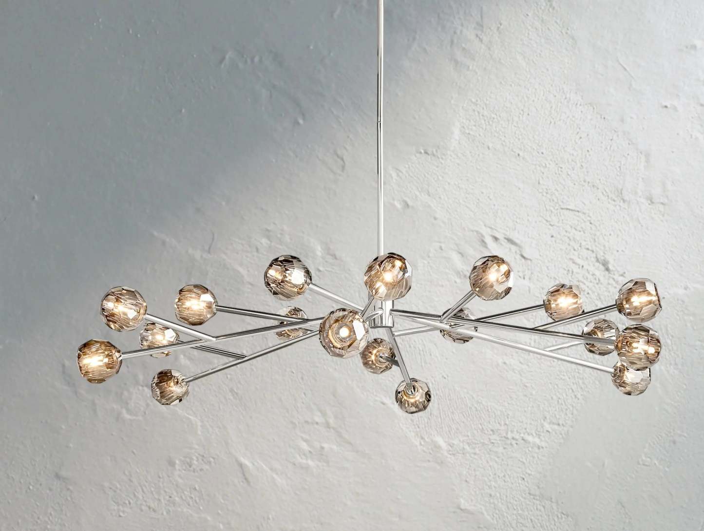Boule De Cristal Glass Round Chandelier