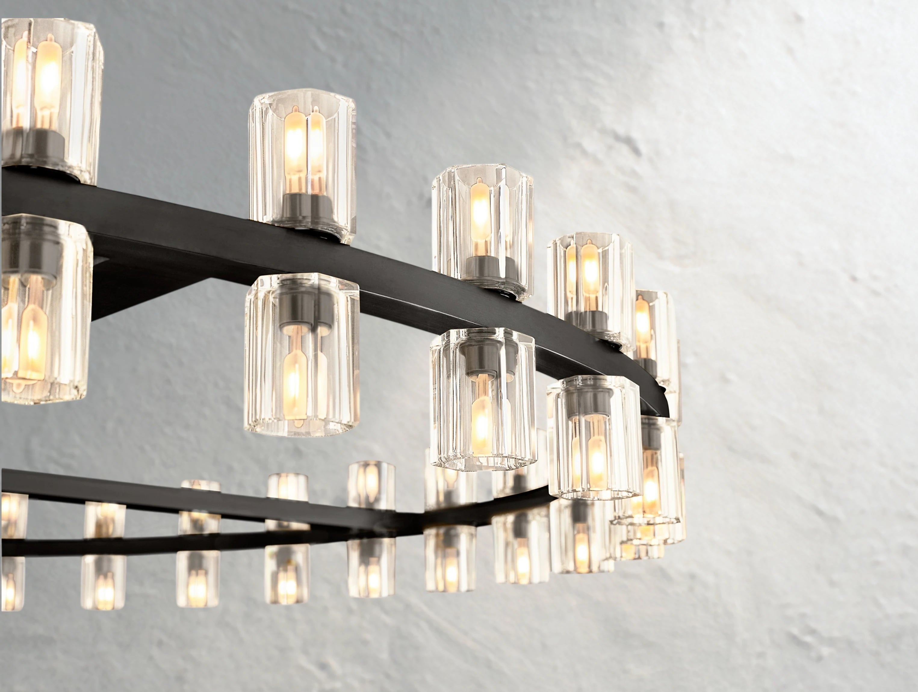 Arcachon LED Round Crystal Chandelier 36" 48" 60"