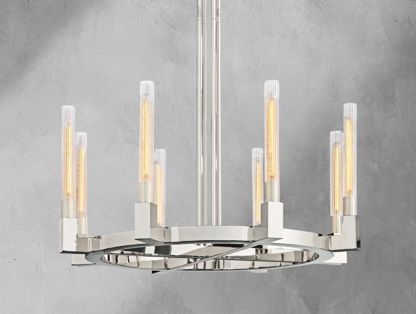 Cannele Brass Round Chandelier 36"48"60"72"