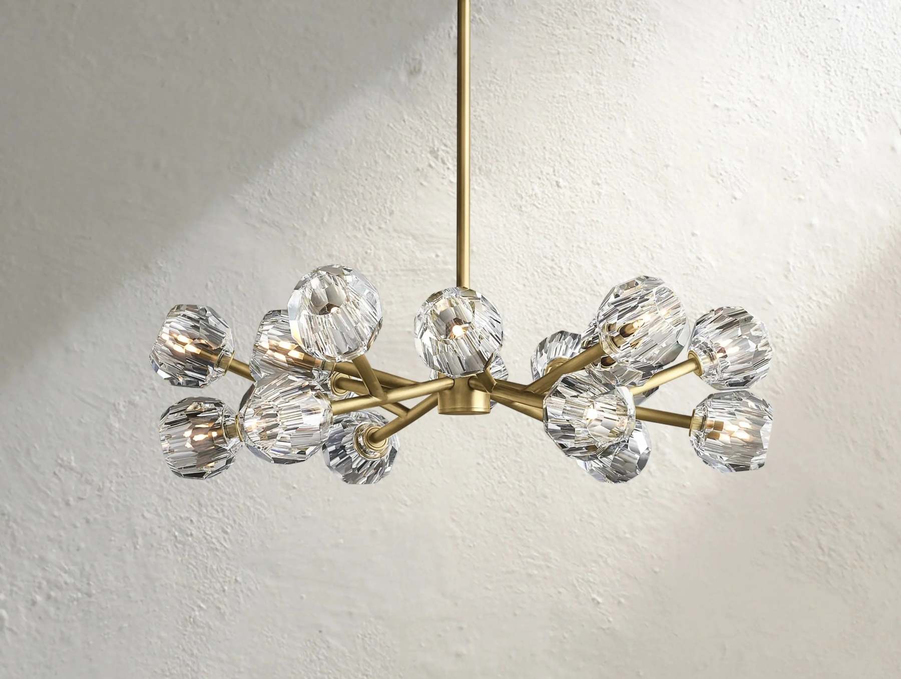 Boule De Cristal Glass Round Chandelier