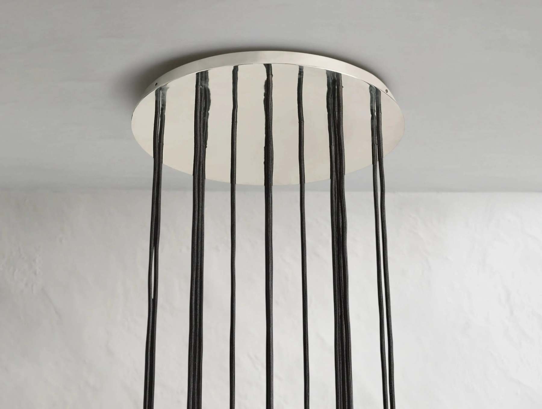 Boule De Cristal Glass Round Cluster Chandelier