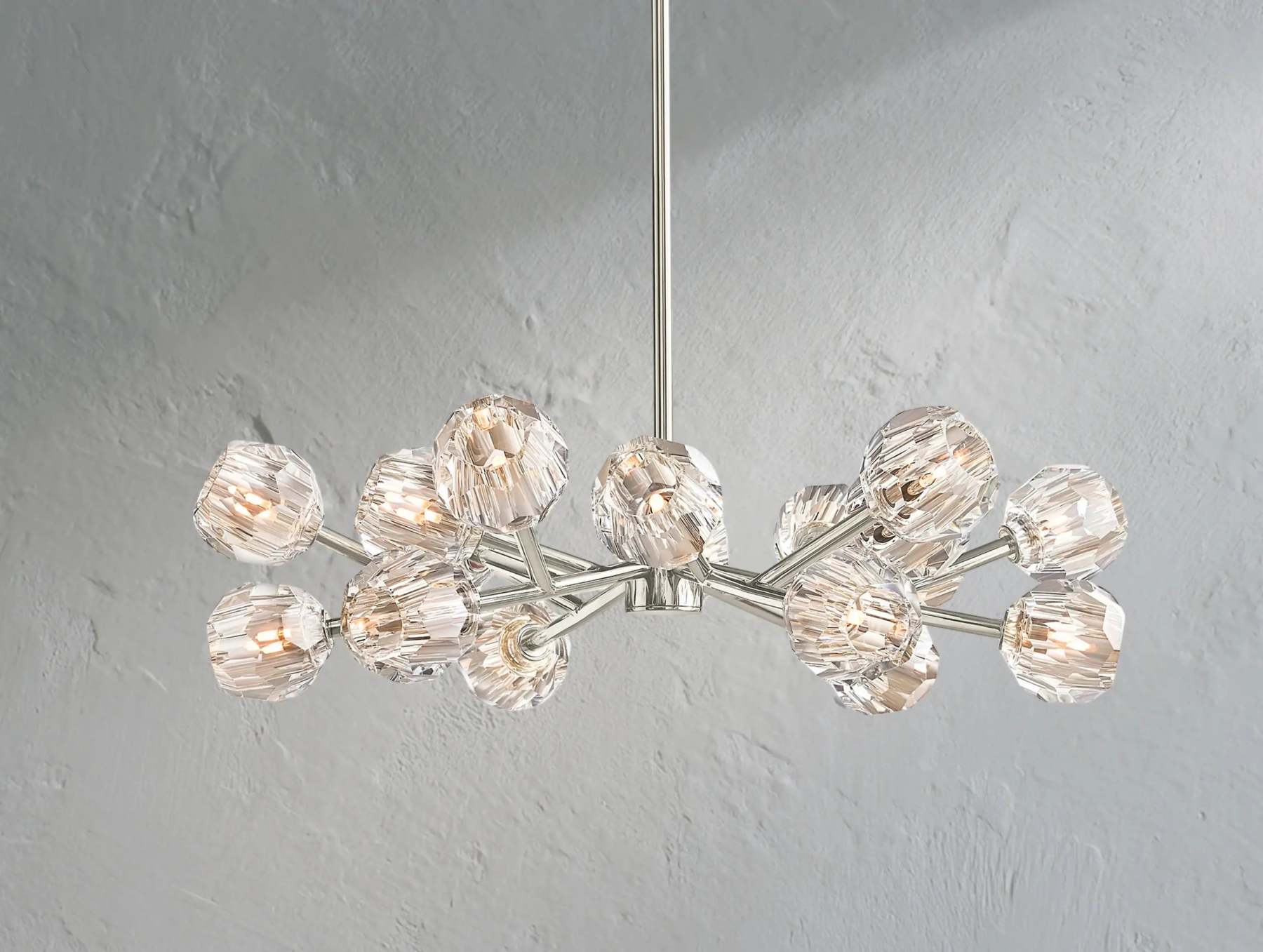 Boule De Cristal Glass Round Chandelier