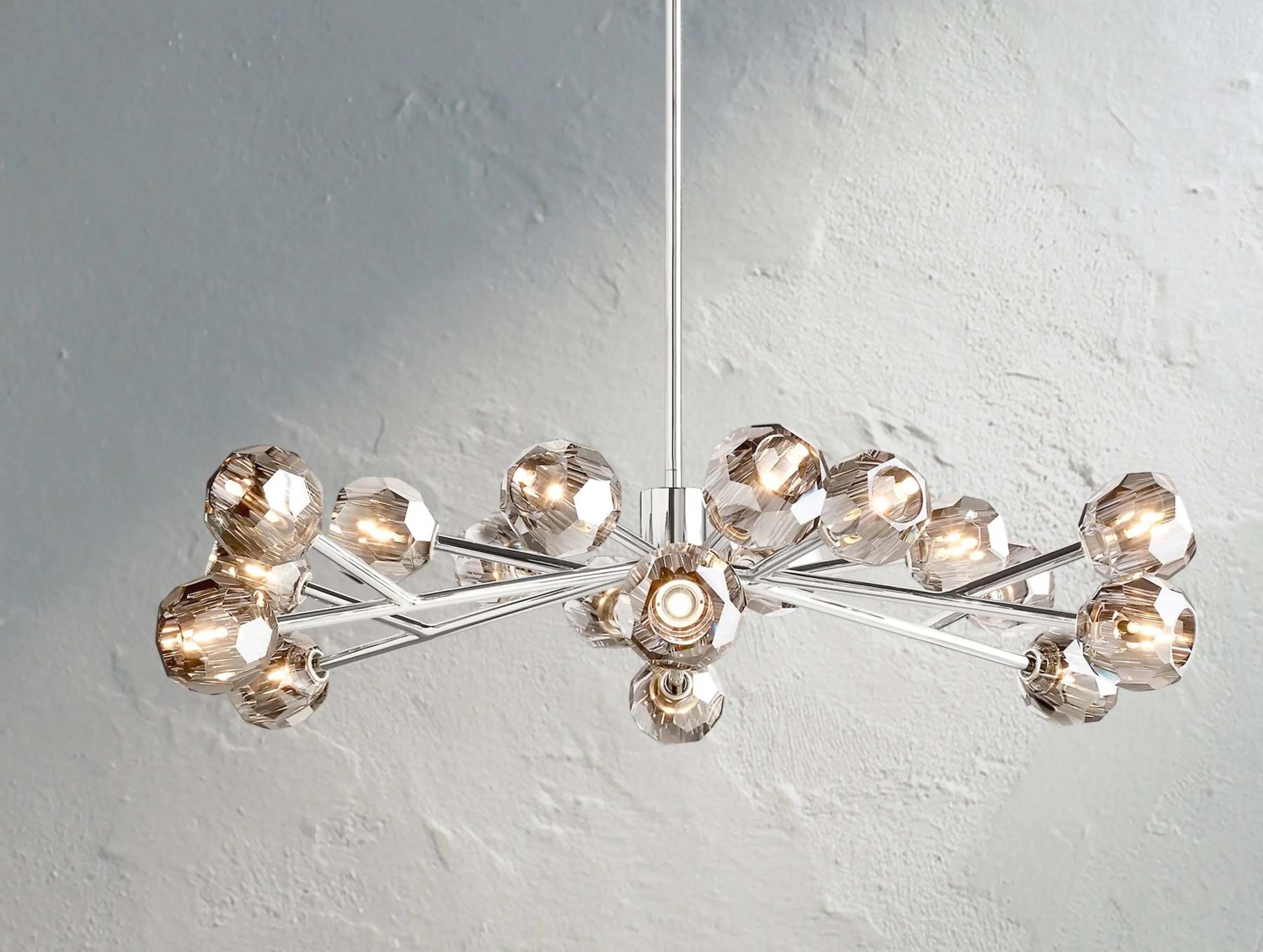 Boule De Cristal Glass Round Chandelier