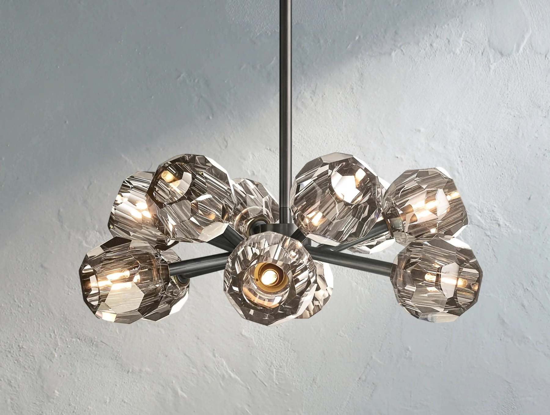 Boule De Cristal Glass Round Chandelier