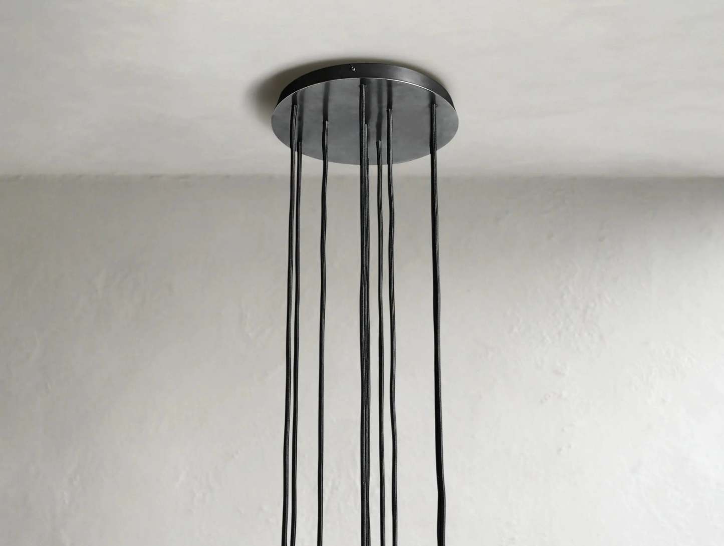 Boule De Cristal Glass Round Cluster Chandelier