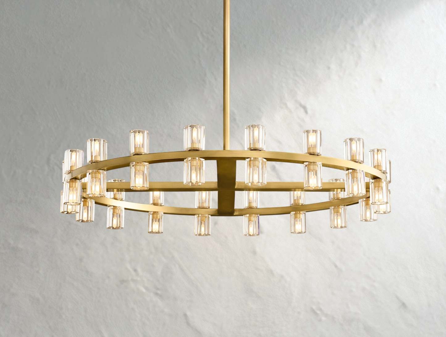 Arcachon LED Round Crystal Chandelier 36" 48" 60"