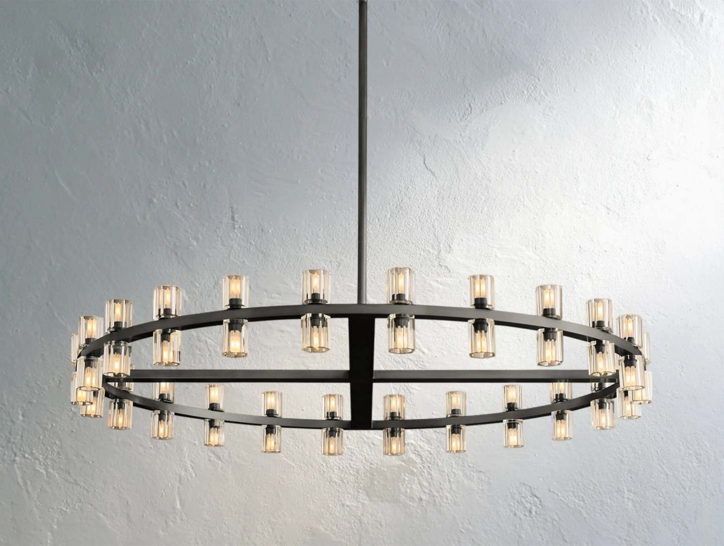 Arcachon LED Round Crystal Chandelier 36" 48" 60"