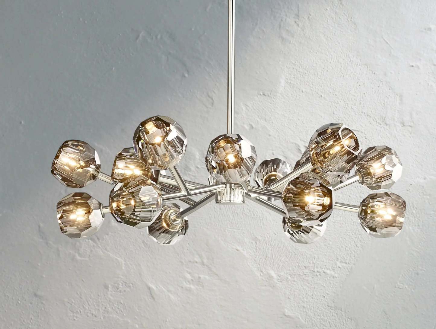 Boule De Cristal Glass Round Chandelier