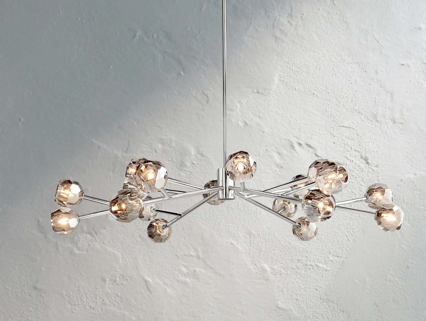 Boule De Cristal Glass Round Chandelier