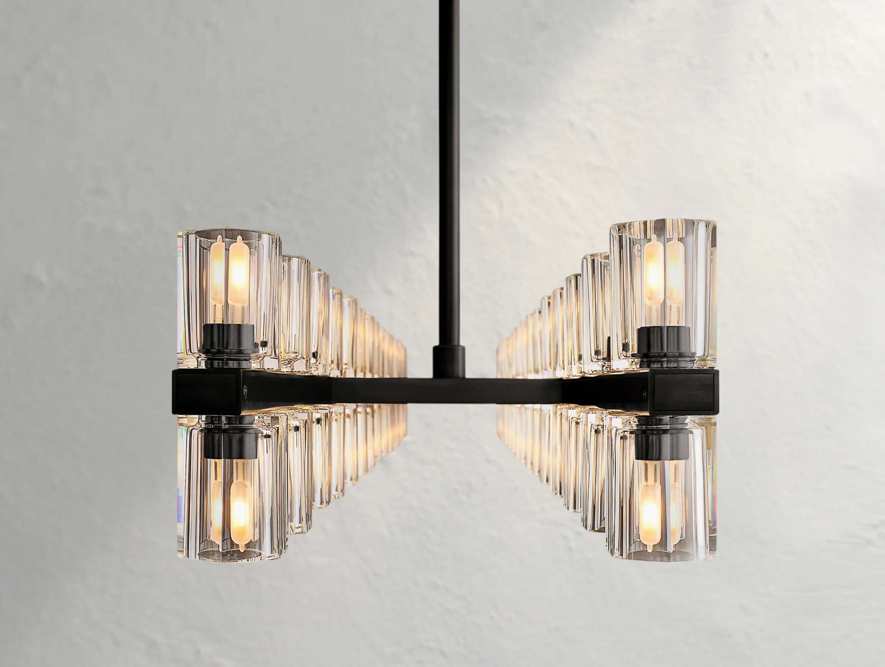 Arcachon LED Rectangular Crystal Chandelier