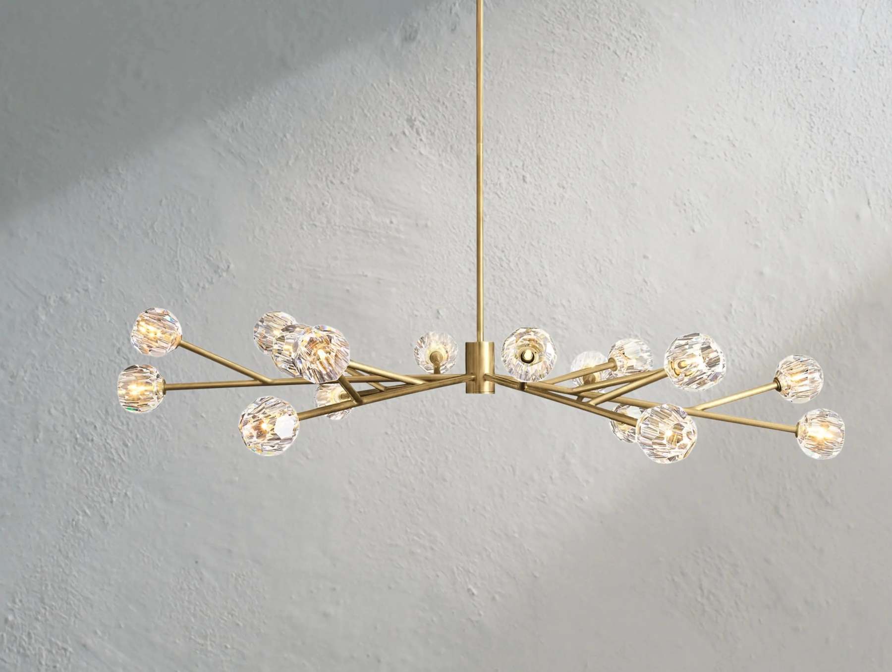 Boule De Cristal Glass Round Chandelier