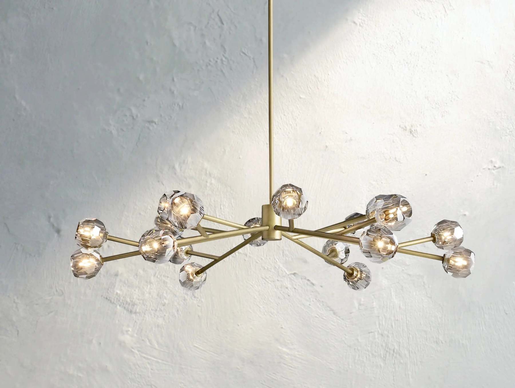 Boule De Cristal Glass Round Chandelier